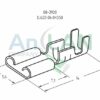 rexant 08-0920 клемма плоская (кп гнездо - 6мм) 1-1.5кв.мм (dj622-d4.8*0.5b)