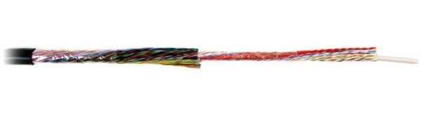 hyperline uutp25-c5-s24-out-pe-bk (utp25-c5-solid-outdoor) кабель витая пара, неэкранированная u/utp, категория 5, 25 пар (24 awg), одножильный (solid), внешний, uv pe, -40°c - +70°c, черный