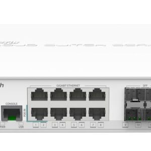 Коммутатор MikroTik CRS112-8G-4S-IN