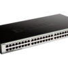 d-link dgs-1052/a1a неуправляемый коммутатор с 48 портами 10/100/1000base-t и 4 комбо-портами 100/1000base-t/sfp