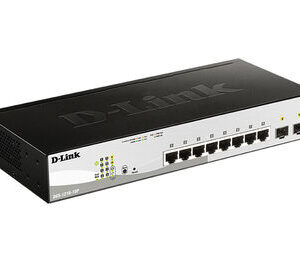 D-Link DGS-1210-10/ME/B2A Коммутатор 2 уровня с 8 портами 10/100/1000Base-T и 2 портами 1000Base-X SFP