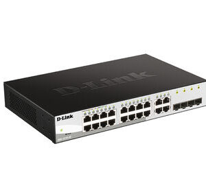 D-Link DGS-1210-20/FL1A Управляемый коммутатор 2 уровня с 16 портами 10/100/1000Base-T и 4 комбо-портами 100/1000Base-T/SFP