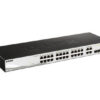 d-link dgs-1210-28/fl1a управляемый коммутатор 2 уровня с 24 портами 10/100/1000base-t и 4 комбо-портами 100/1000base-t/sfp