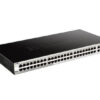 d-link dgs-1210-52/fl управляемый коммутатор 2 уровня с 48 портами 10/100/1000base-t и 4 комбо-портами 100/1000base-t/sfp