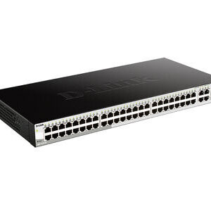 D-Link DGS-1210-52/FL Управляемый коммутатор 2 уровня с 48 портами 10/100/1000Base-T и 4 комбо-портами 100/1000Base-T/SFP