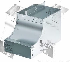 DKC / ДКС 37067KHDZ Угол CSSS 90 вертикальный внутр. переходник лев. осн. 500 H80, в комплекте с крепеж. эл-ми и соединит. пластинами, HDZ