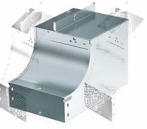 DKC / ДКС 37074KHDZ Угол CSSS 90 вертикальный внутр. переходник левый. осн.200 H100, в комплекте с крепеж. эл-ми и соединит. пластинами, HDZ