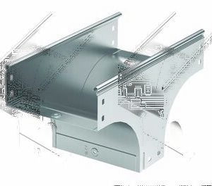 DKC / ДКС 37516KHDZ Ответвитель TD Т-образный вертикальный осн.400 H50, в комплекте с крепеж. эл-ми и соединит. пластинами, HDZ