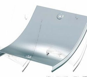 DKC / ДКС 38222HDZ Крышка на угол CS 45 вертикальный внутренний 45°, основание 100мм, горячеоцинкованная сталь