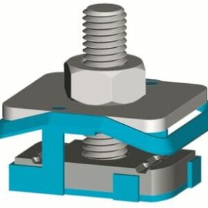 DKC / ДКС CM350840 Гайка монтажная со шпилькой М8х40, для крепления монтажных аксессуаров, оцинкованная сталь