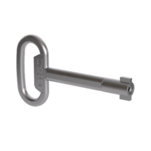 DKC / ДКС R5CE230 Металлический ключ под личинку (R5CE219) с двойной бородкой 3мм, для ручки R5CE200