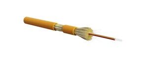 Оптоволоконный кабель 50/125 OM2 многомодовый Hyperline FO-DT-IN-50-4-LSZH-OR 4 волокна