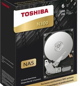 Жесткий диск 6TB Toshiba N300 HDWN160EZSTA 3.5"