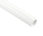 Ecoplast 33025-W Труба ПВХ гладкая, для аспирационной системы, диам. наруж. 25мм/ внут.22мм (3м), цвет белый