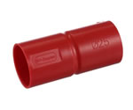 Ecoplast 49525-50 Муфта для аспирационной системы D25мм, АБС, цвет красный