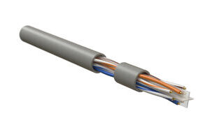 Кабель для сетей Industrial Ethernet Hyperline ISFUTP4-C5E-P26/19-PU-BK