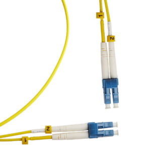 Hyperline LC-LC-SM Проходной адаптер LC-LC, SM (для одномодового кабеля), корпус пластмассовый, simplex, (синий)