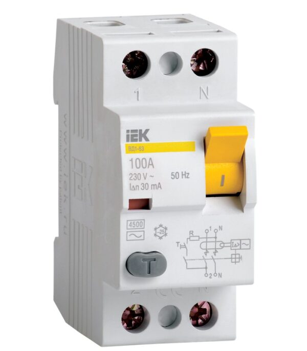 iek mdv10-2-080-030 выключатель диф. тока 2п 80a 30ma тип ac вд1-63