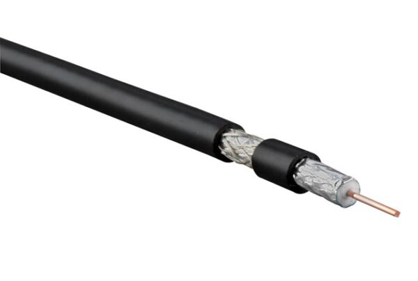 коаксиальный кабель rg-6 hyperline coax-rg6-lszh-100 75 ом