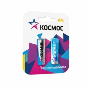 Батарейки AA/LR6 Космос KOCLR62BL блист.2шт