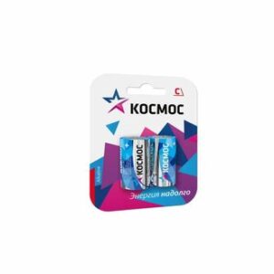 Батарейки C/LR14 Космос KOCLR14MAX2BL блист.2шт