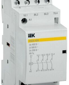 Контактор модульный КМ20-40М AC IEK MKK11-20-40