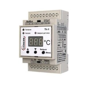 Термостат универсальный одноканальный для управления системами электрообогрева с передачей данных через интерфейс RS-485 по протоколу MOD_BUS/RTU EXTHERM Th-X