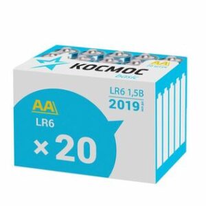 Батарейки AA/LR6 Космос KOCLR620BOX уп.20шт