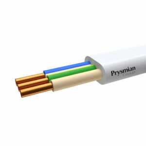 Провод ПВВП 3х2.5 мм РЭК-PRYSMIAN 0703050201 белый