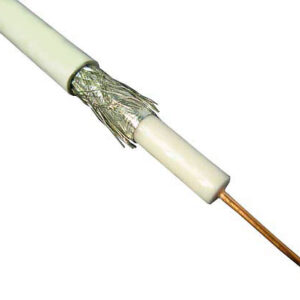 Коаксиальный кабель SAT 703 Hyperline COAX-SAT703N-WH-100 75 Ом
