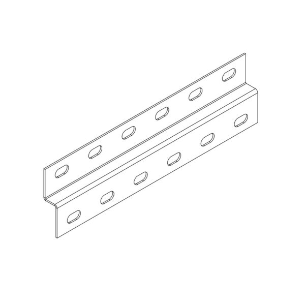 ostec сп208015z2-3 профиль монтажный z-образный 20х80х3000 (1,5 мм)