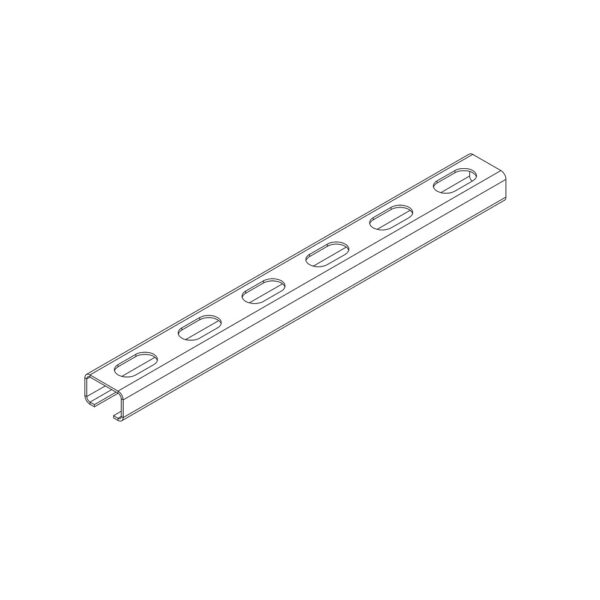 ostec сп302012с1-3 профиль монтажный с-образный 30х20х3000 (1,2 мм)