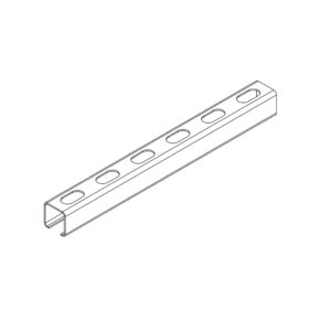 OSTEC СП303012С1-3 Профиль монтажный С-образный 30х30х3000 (1,2 мм)