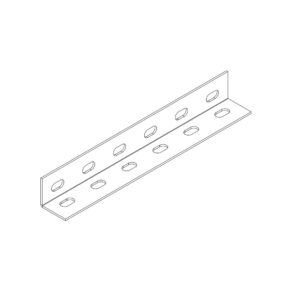 OSTEC СП405015L2-3 Профиль монтажный L-образный 40х50х3000 (1,5 мм)