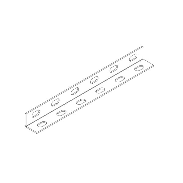 ostec сп505020l2-3 профиль монтажный l-образный 50х50х3000 (2 мм)