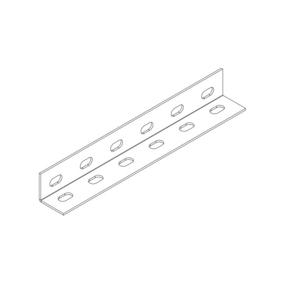 ostec спч404020l2-3 профиль монтажный l-образный 40х40х3000 (2 мм) (неоцинк.)