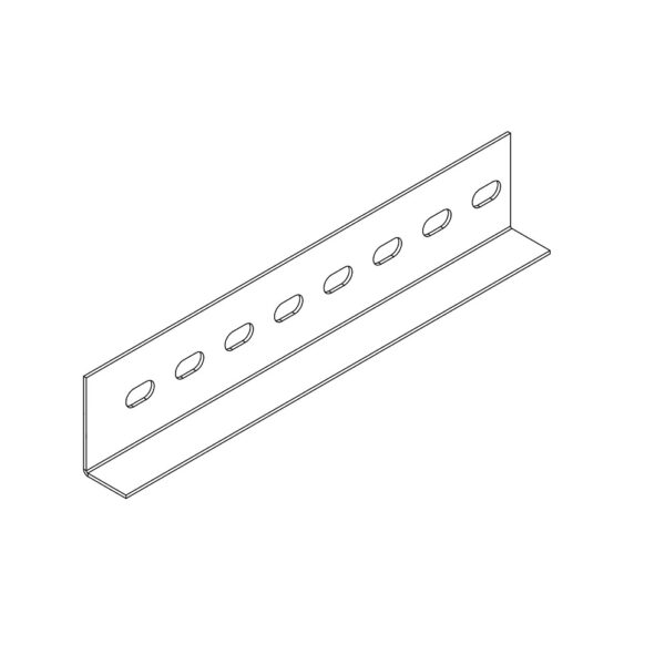 ostec спч603020l2-3 профиль монтажный l-образный 60х30х3000 (2 мм) (неоцинк.)