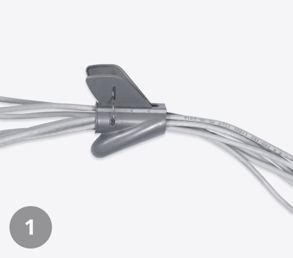 cabeus pcb-32 пластиковый спиральный рукав для кабеля д.32 мм (2 м) и инструмент st-32
