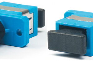 Hyperline ST-SC-MM Проходной адаптер ST-SC, MM (для многомодового кабеля), корпус пластмассовый, (синий)
