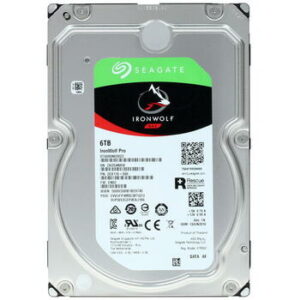 Seagate Ironwolf Pro ST6000NE0023 Жесткий диск 6TB SATA 6 Гбит/с, 7200 rpm, 256mb buffer 3.5", для NAS, 24x7