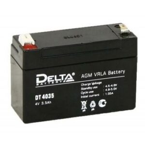 Аккумулятор для ОПС Delta DT 4035 4В 3.5 Ач