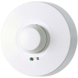 Датчик движения микроволновый DRM-02 5А IP40 1NO 230В AC макс. дальность 1-10м 360град. потолочный монтаж на плоскость бел. F&F EA01.007.007