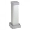 legrand 653001 snap-on мини-колонна алюминиевая с крышкой из алюминия 1 секция, высота 0,3 метра, цвет алюминий