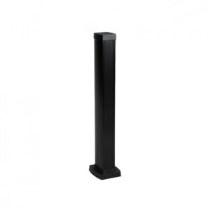 LEGRAND 653005 Snap-On мини-колонна алюминиевая с крышкой из пластика 1 секция, высота 0,68 метра, цвет черный