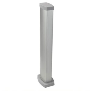 LEGRAND 653024 Snap-On мини-колонна алюминиевая с крышкой из алюминия, 2 секции, высота 0,68 метра, цвет алюминий