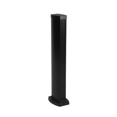 LEGRAND 653025 Snap-On мини-колонна алюминиевая с крышкой из пластика, 2 секции, высота 0,68 метра, цвет черный