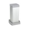 legrand 653041 snap-on мини-колонна алюминиевая с крышкой из алюминия 4 секции, высота 0,3 метра, цвет алюминий