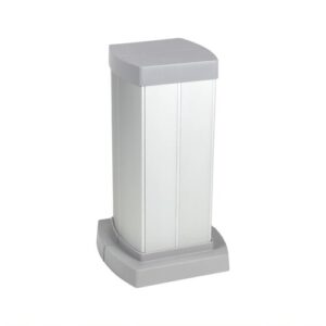 LEGRAND 653041 Snap-On мини-колонна алюминиевая с крышкой из алюминия 4 секции, высота 0,3 метра, цвет алюминий