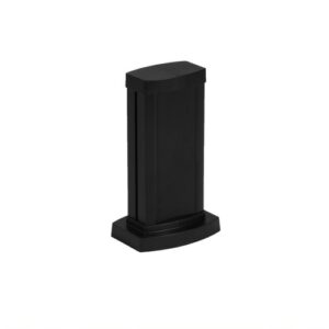 LEGRAND 653102 Универсальная мини-колонна алюминиевая с крышкой из алюминия 1 секция, высота 0,3 метра, цвет черный