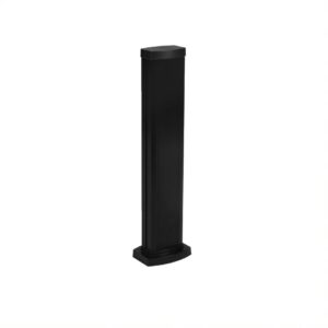 LEGRAND 653105 Универсальная мини-колонна алюминиевая с крышкой из алюминия 1 секция, высота 0,68 метра, цвет черный